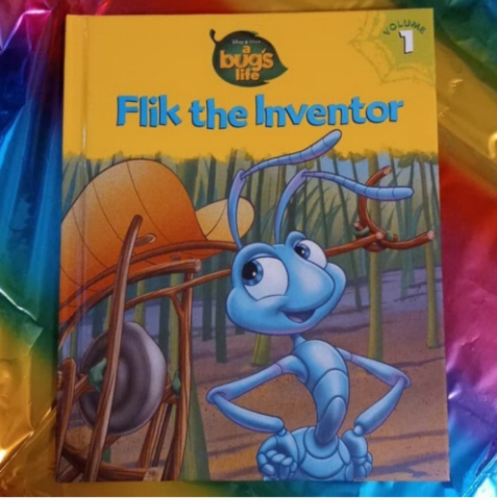 A Bug's Life Book Lot - Disney Pixar - 2 Book Lot